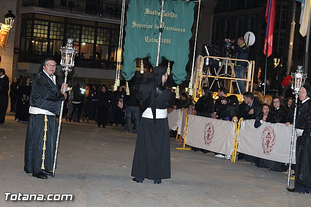 Procesin del Santo Entierro (Recogida) - Viernes Santo noche - Semana Santa Totana 2015 - 18