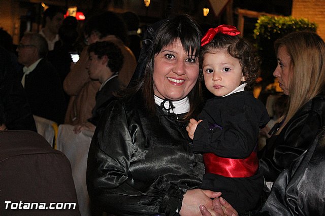 Procesin del Santo Entierro (Recogida) - Viernes Santo noche - Semana Santa Totana 2015 - 23