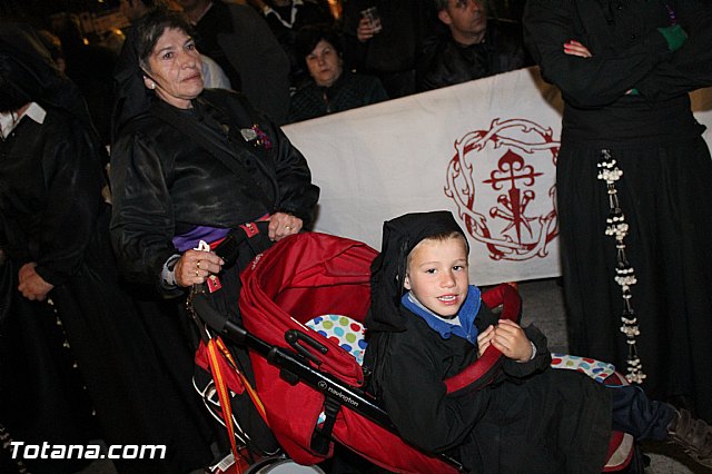 Procesin del Santo Entierro (Recogida) - Viernes Santo noche - Semana Santa Totana 2015 - 40