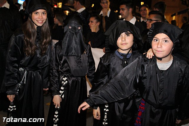 Procesin del Santo Entierro (Recogida) - Viernes Santo noche - Semana Santa Totana 2015 - 46