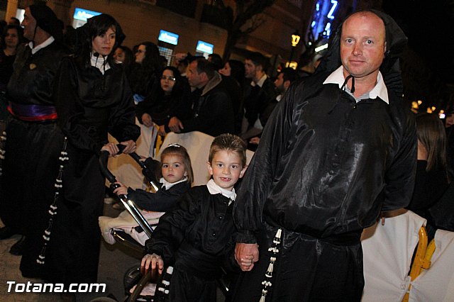 Procesin del Santo Entierro (Recogida) - Viernes Santo noche - Semana Santa Totana 2015 - 47