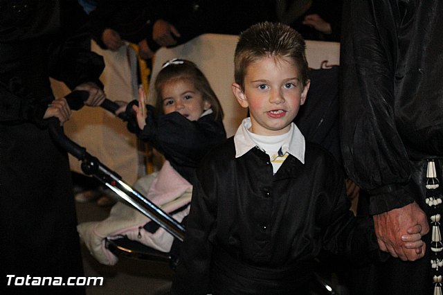 Procesin del Santo Entierro (Recogida) - Viernes Santo noche - Semana Santa Totana 2015 - 48
