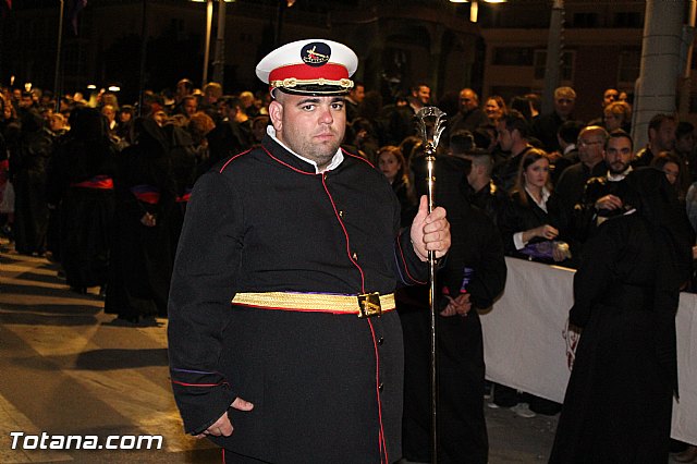 Procesin del Santo Entierro (Recogida) - Viernes Santo noche - Semana Santa Totana 2015 - 49