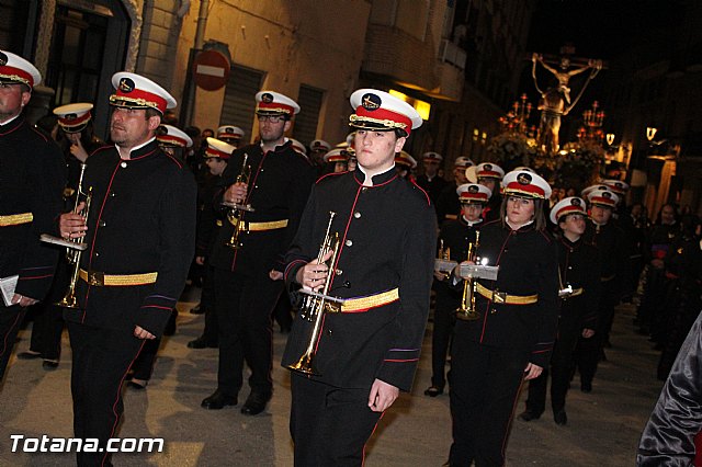 Procesin del Santo Entierro (Recogida) - Viernes Santo noche - Semana Santa Totana 2015 - 50