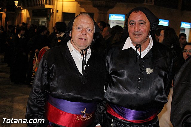 Procesin del Santo Entierro (Recogida) - Viernes Santo noche - Semana Santa Totana 2015 - 51
