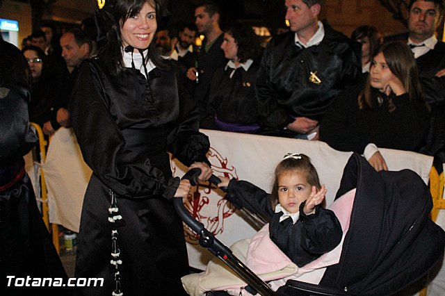 Procesin del Santo Entierro (Recogida) - Viernes Santo noche - Semana Santa Totana 2015 - 52