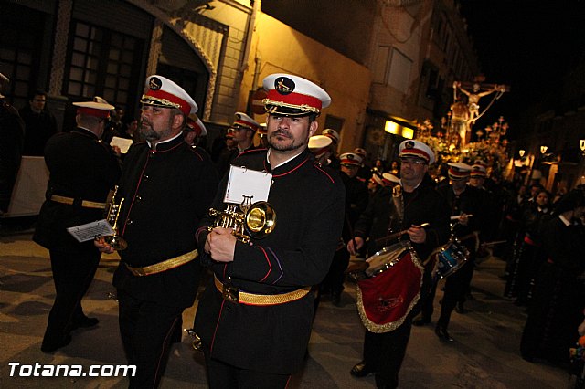 Procesin del Santo Entierro (Recogida) - Viernes Santo noche - Semana Santa Totana 2015 - 57
