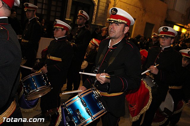 Procesin del Santo Entierro (Recogida) - Viernes Santo noche - Semana Santa Totana 2015 - 60