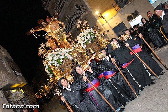 Procesin del Santo Entierro (Recogida) - Viernes Santo noche - Semana Santa Totana 2015 - 62