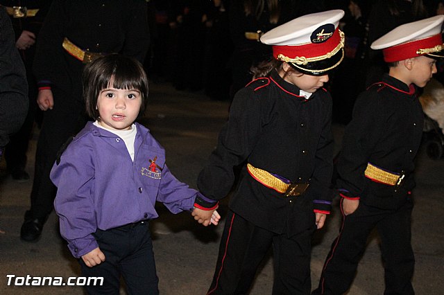 Procesin del Santo Entierro (Recogida) - Viernes Santo noche - Semana Santa Totana 2015 - 64