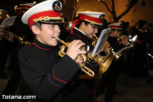 Procesin del Santo Entierro (Recogida) - Viernes Santo noche - Semana Santa Totana 2015 - 66