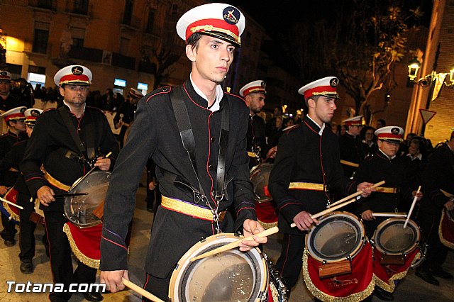 Procesin del Santo Entierro (Recogida) - Viernes Santo noche - Semana Santa Totana 2015 - 70