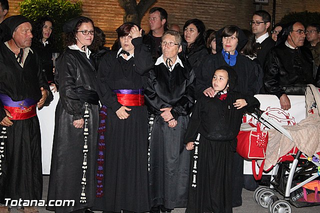 Procesin del Santo Entierro (Recogida) - Viernes Santo noche - Semana Santa Totana 2015 - 74