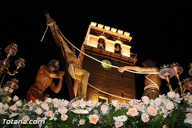 Procesin del Santo Entierro (Recogida) - Viernes Santo noche - Semana Santa Totana 2015 - 83