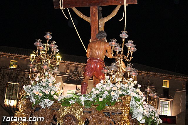 Procesin del Santo Entierro (Recogida) - Viernes Santo noche - Semana Santa Totana 2015 - 88