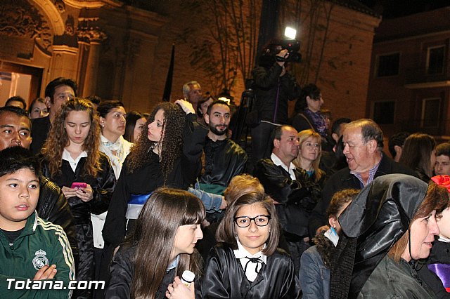 Procesin del Santo Entierro (Recogida) - Viernes Santo noche - Semana Santa Totana 2015 - 102