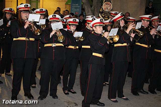 Procesin del Santo Entierro (Recogida) - Viernes Santo noche - Semana Santa Totana 2015 - 105