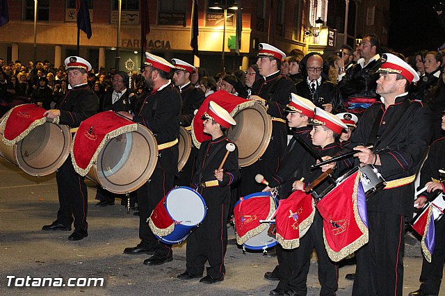 Procesin del Santo Entierro (Recogida) - Viernes Santo noche - Semana Santa Totana 2015 - 106