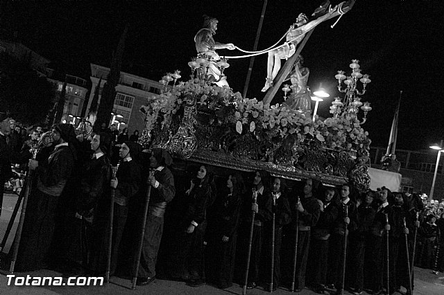 Procesin del Santo Entierro (Recogida) - Viernes Santo noche - Semana Santa Totana 2015 - 111