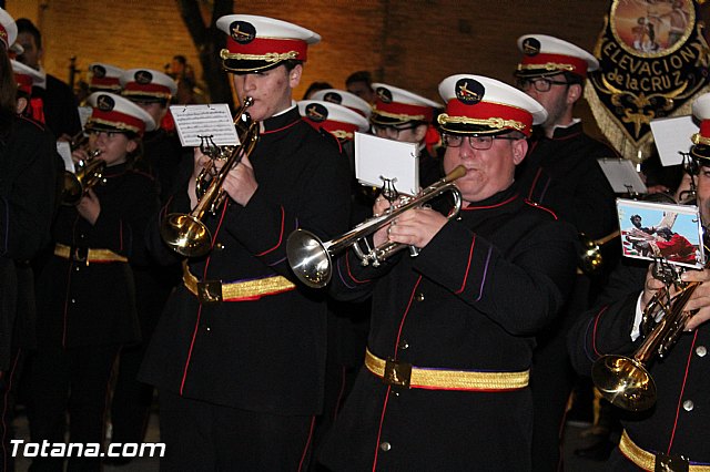Procesin del Santo Entierro (Recogida) - Viernes Santo noche - Semana Santa Totana 2015 - 115