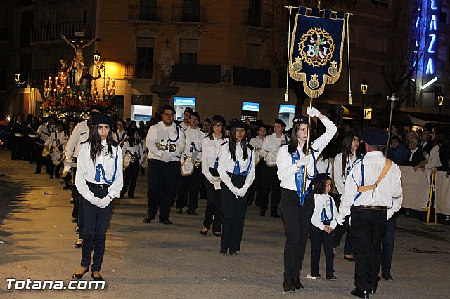 Procesin del Santo Entierro (Recogida) - Viernes Santo noche - Semana Santa Totana 2015 - 128