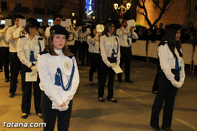 Procesin del Santo Entierro (Recogida) - Viernes Santo noche - Semana Santa Totana 2015 - 132