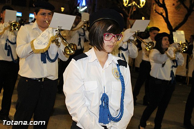 Procesin del Santo Entierro (Recogida) - Viernes Santo noche - Semana Santa Totana 2015 - 133