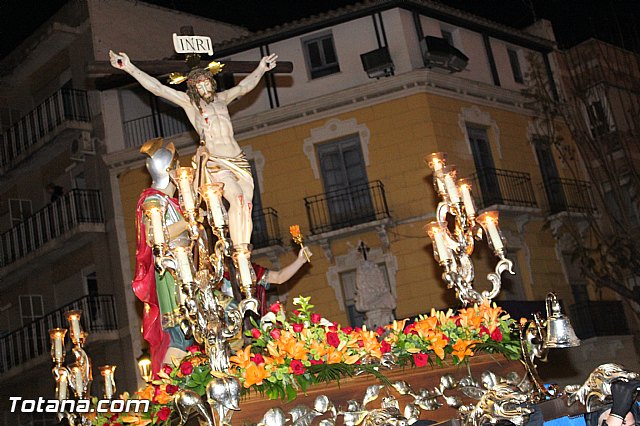 Procesin del Santo Entierro (Recogida) - Viernes Santo noche - Semana Santa Totana 2015 - 141