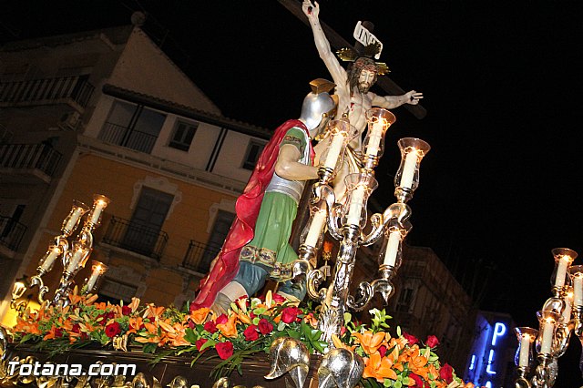 Procesin del Santo Entierro (Recogida) - Viernes Santo noche - Semana Santa Totana 2015 - 144