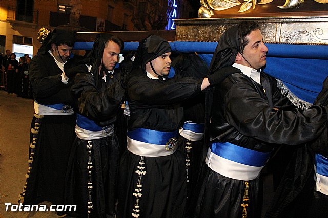 Procesin del Santo Entierro (Recogida) - Viernes Santo noche - Semana Santa Totana 2015 - 150