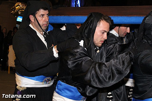 Procesin del Santo Entierro (Recogida) - Viernes Santo noche - Semana Santa Totana 2015 - 151