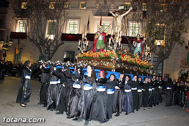 Procesin del Santo Entierro (Recogida) - Viernes Santo noche - Semana Santa Totana 2015 - 160