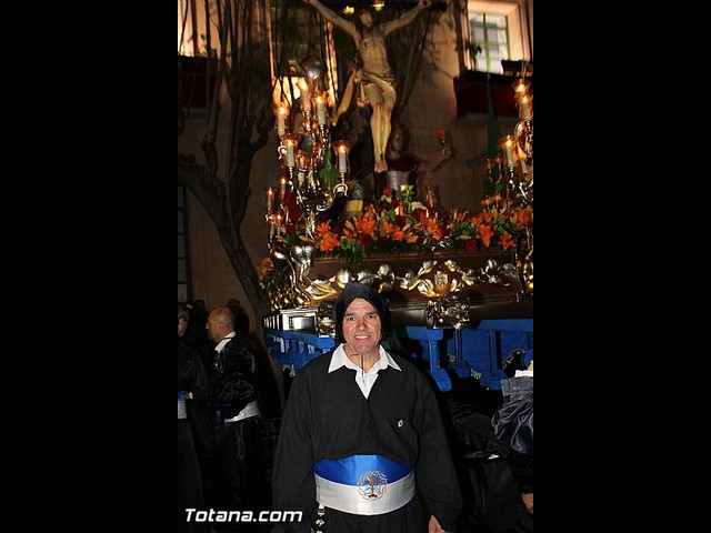 Procesin del Santo Entierro (Recogida) - Viernes Santo noche - Semana Santa Totana 2015 - 163