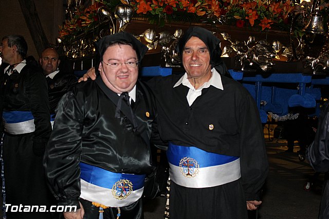 Procesin del Santo Entierro (Recogida) - Viernes Santo noche - Semana Santa Totana 2015 - 165