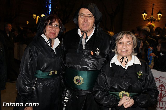 Procesin del Santo Entierro (Recogida) - Viernes Santo noche - Semana Santa Totana 2015 - 170