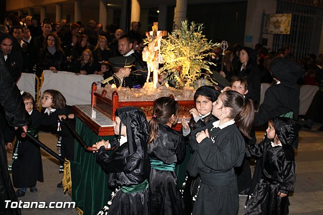 Procesin del Santo Entierro (Recogida) - Viernes Santo noche - Semana Santa Totana 2015 - 174