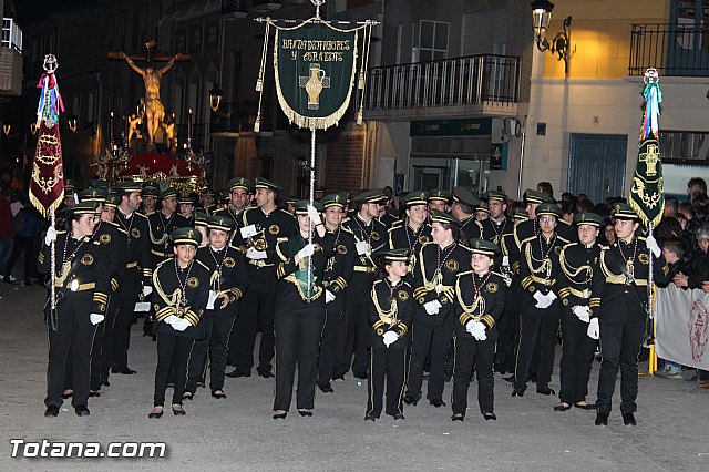 Procesin del Santo Entierro (Recogida) - Viernes Santo noche - Semana Santa Totana 2015 - 175