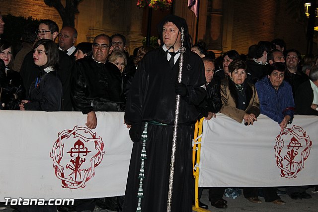 Procesin del Santo Entierro (Recogida) - Viernes Santo noche - Semana Santa Totana 2015 - 178