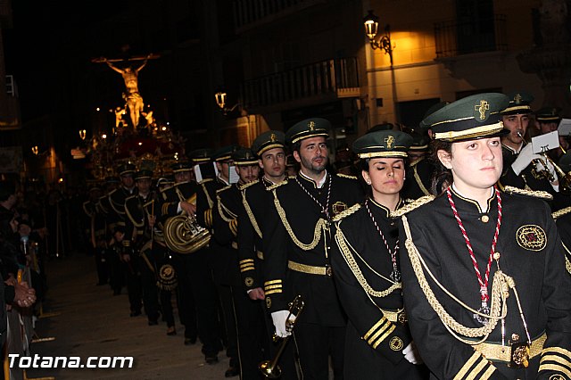 Procesin del Santo Entierro (Recogida) - Viernes Santo noche - Semana Santa Totana 2015 - 180