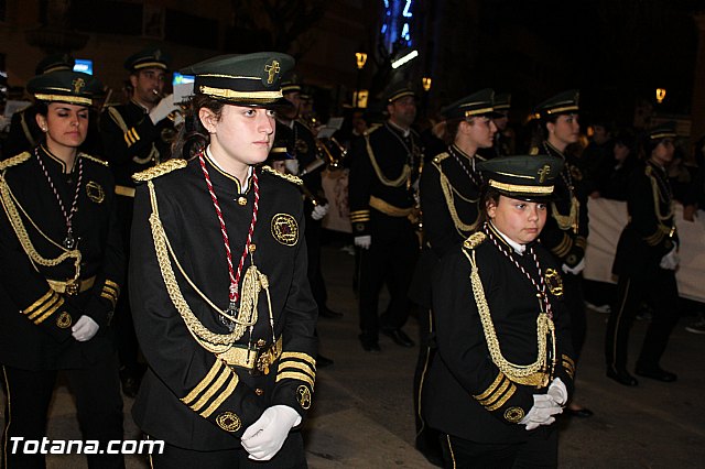 Procesin del Santo Entierro (Recogida) - Viernes Santo noche - Semana Santa Totana 2015 - 181
