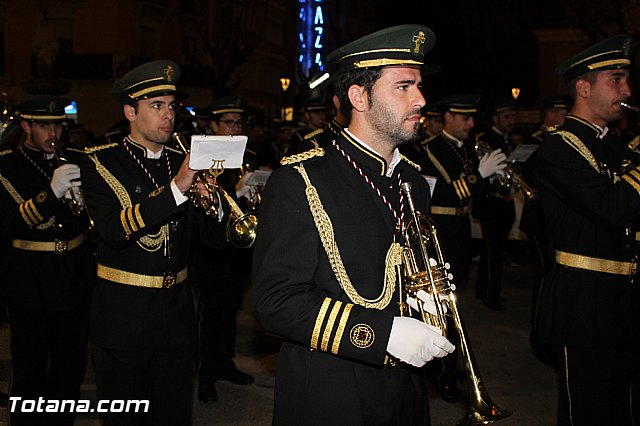Procesin del Santo Entierro (Recogida) - Viernes Santo noche - Semana Santa Totana 2015 - 183