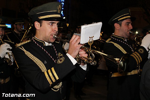 Procesin del Santo Entierro (Recogida) - Viernes Santo noche - Semana Santa Totana 2015 - 184