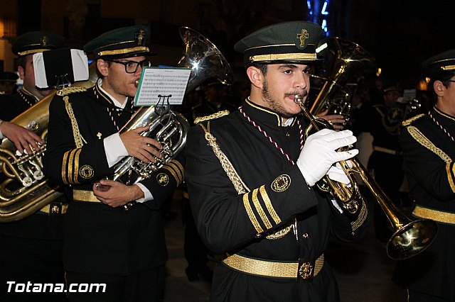 Procesin del Santo Entierro (Recogida) - Viernes Santo noche - Semana Santa Totana 2015 - 185