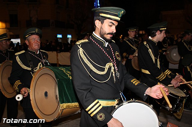 Procesin del Santo Entierro (Recogida) - Viernes Santo noche - Semana Santa Totana 2015 - 189