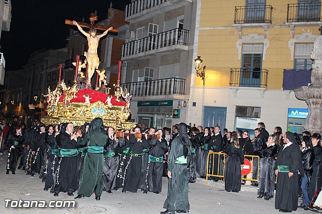 Procesin del Santo Entierro (Recogida) - Viernes Santo noche - Semana Santa Totana 2015 - 190