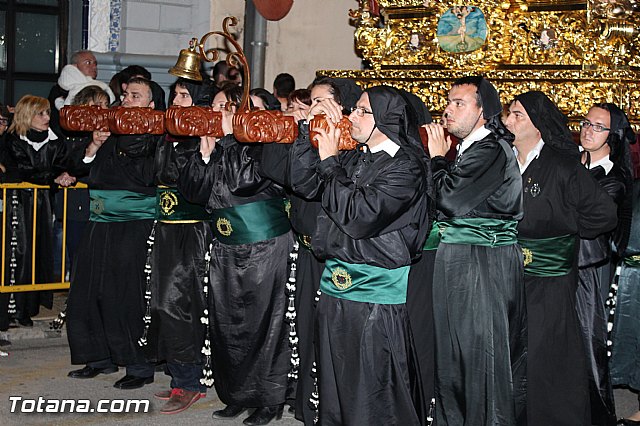 Procesin del Santo Entierro (Recogida) - Viernes Santo noche - Semana Santa Totana 2015 - 193