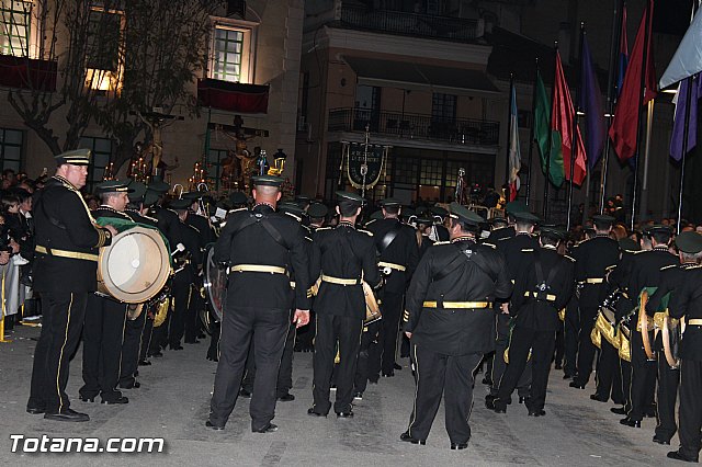 Procesin del Santo Entierro (Recogida) - Viernes Santo noche - Semana Santa Totana 2015 - 195