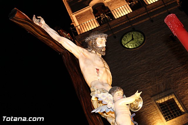 Procesin del Santo Entierro (Recogida) - Viernes Santo noche - Semana Santa Totana 2015 - 201