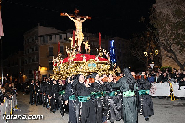 Procesin del Santo Entierro (Recogida) - Viernes Santo noche - Semana Santa Totana 2015 - 202