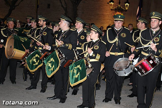 Procesin del Santo Entierro (Recogida) - Viernes Santo noche - Semana Santa Totana 2015 - 205
